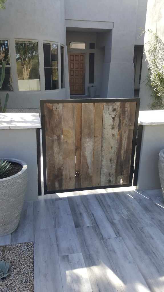 Custom Gate by Shade Tree Studios LLC 480-332-4636